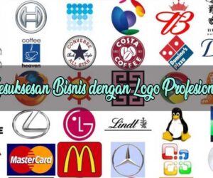 kesuksesan bisnis dengan logo profesional