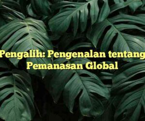 Pengalih: Pengenalan tentang Pemanasan Global