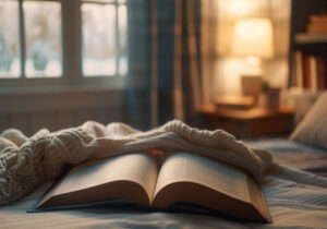 membaca novel thriller