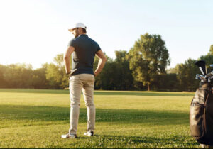 kondisi lapangan pada permainan golf