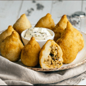 coxinha ayam goreng lembut khas brasil